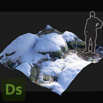 Snowy Ground Material [Substance Designer]