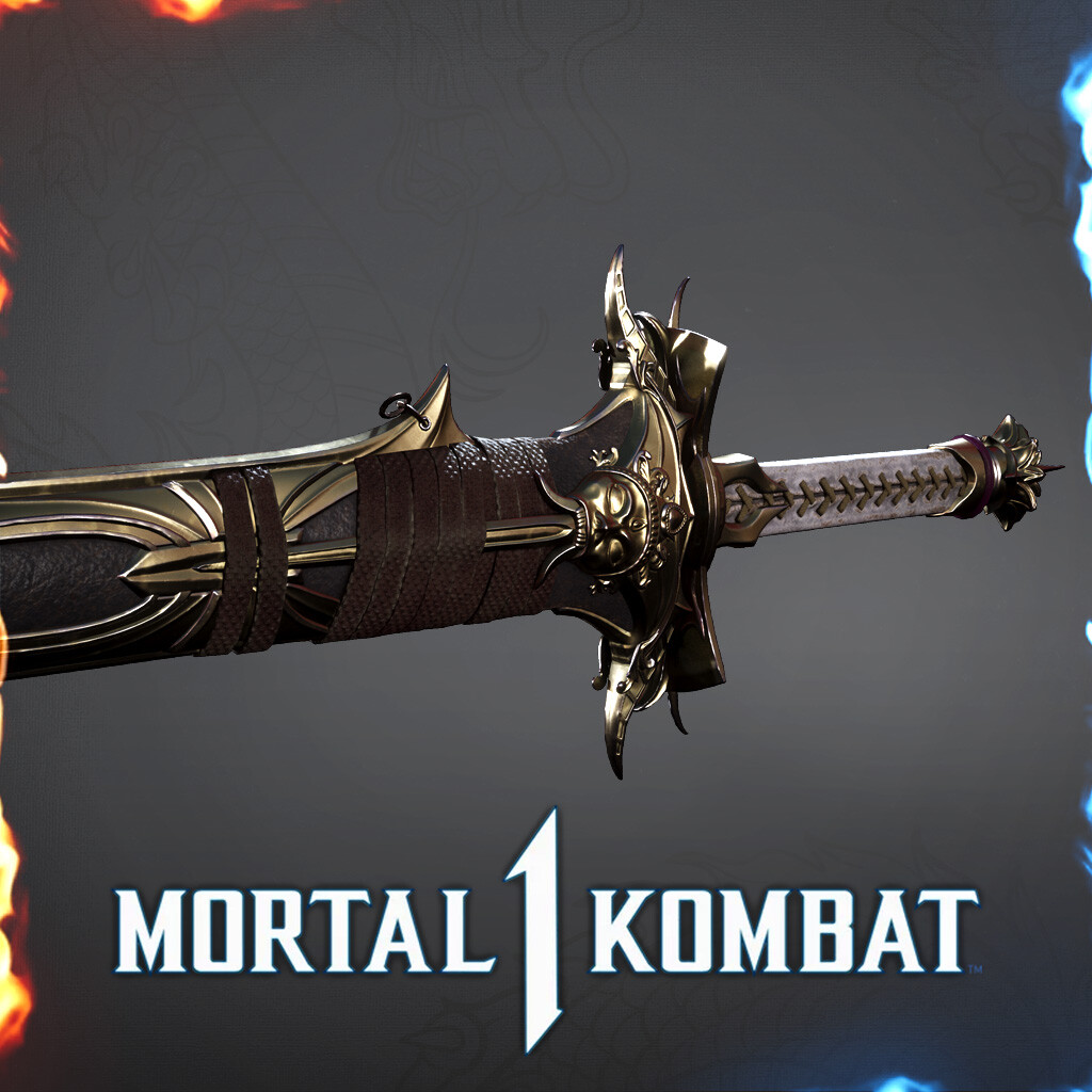 ArtStation - Ashrah Sword - Mortal Kombat 1