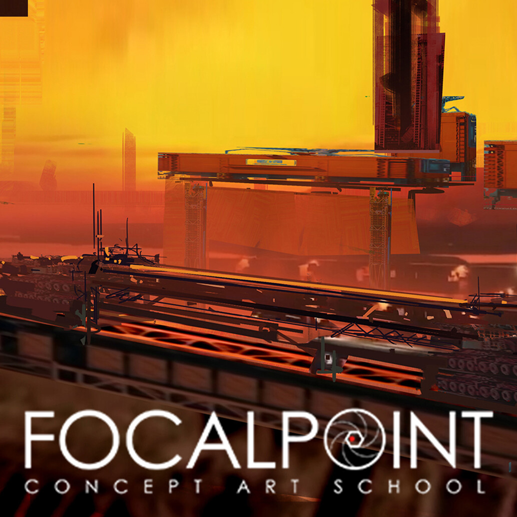 Port City part. 2 - World Building Warm-Up Task For the Adv. Env. Design Class at Focal Point Schol 