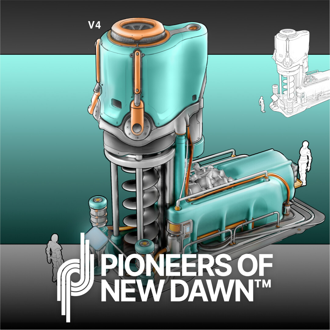 ArtStation - Unit Design for Pioneers of New Dawn