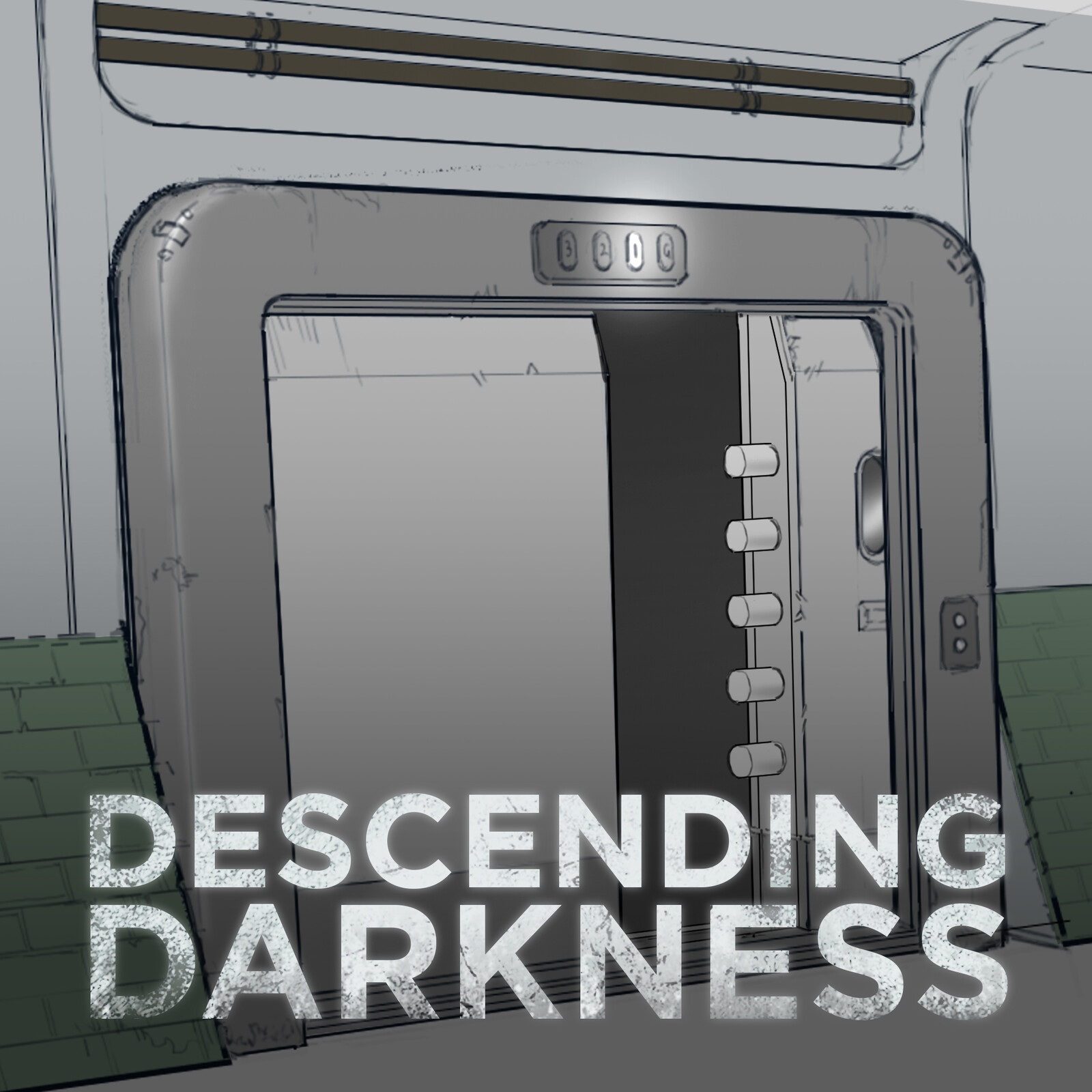 Descending Darkness Elevator Concept