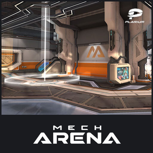 ArtStation - Environment for the ''Tutorial'' map | Mech Arena