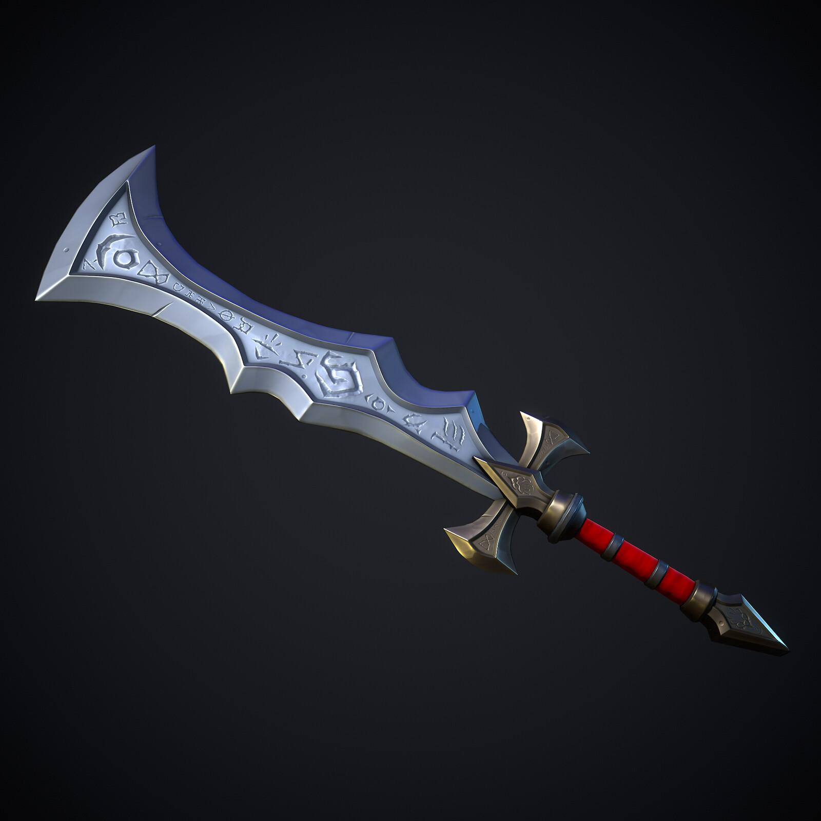 Stylized Fantasy Sword 07