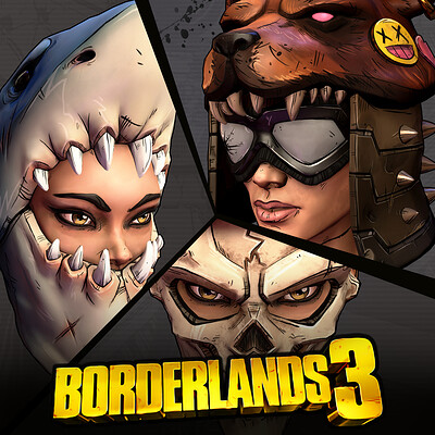 Borderlands 3: Head Variant IRON BARON