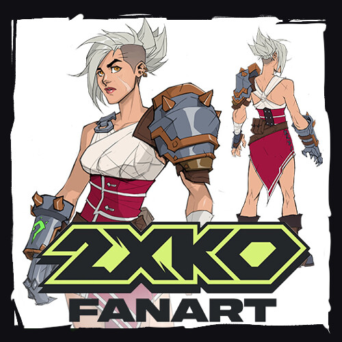 ArtStation - 2XKO (Riven) - Fanart