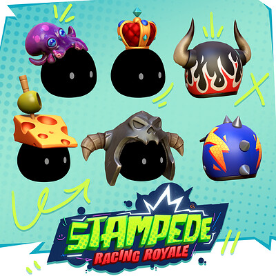 Hat cosmetics - Stampede: Racing Royale by Sumo Digital