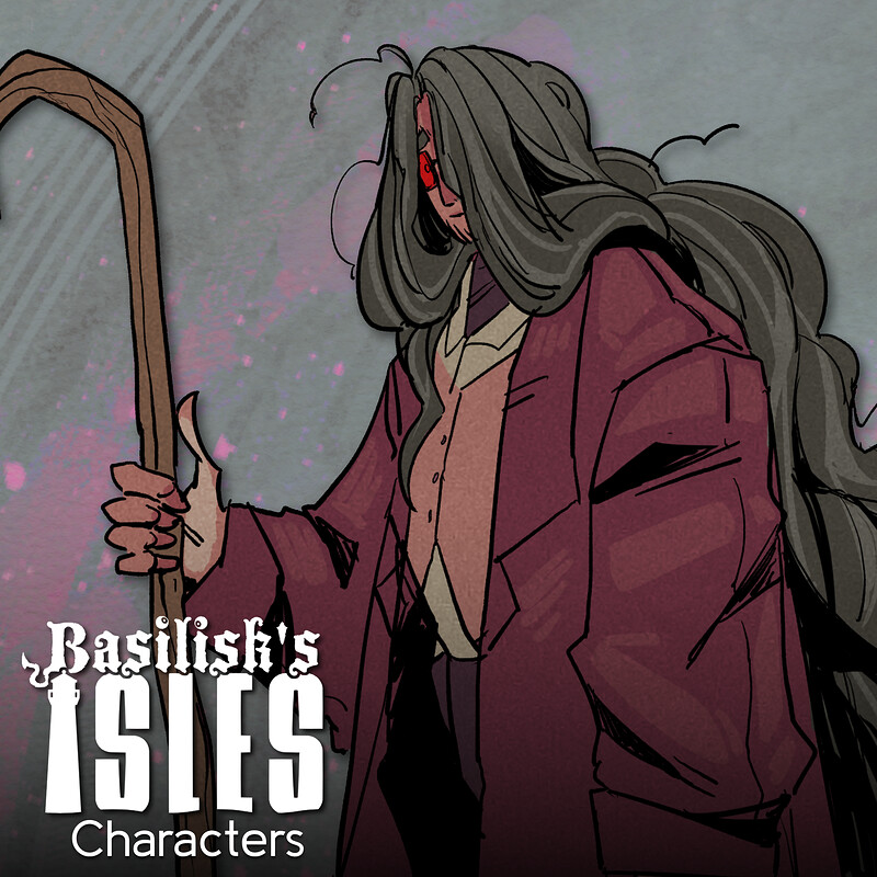 Basilisk's Isles - Characters