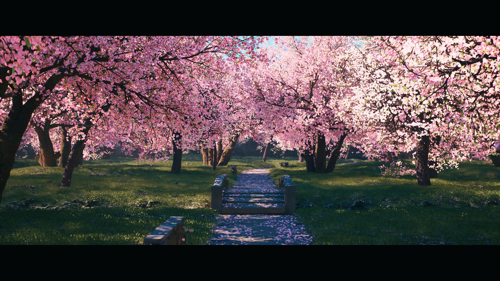 ArtStation - Virtual Sakura Grove | UE5 [4K]