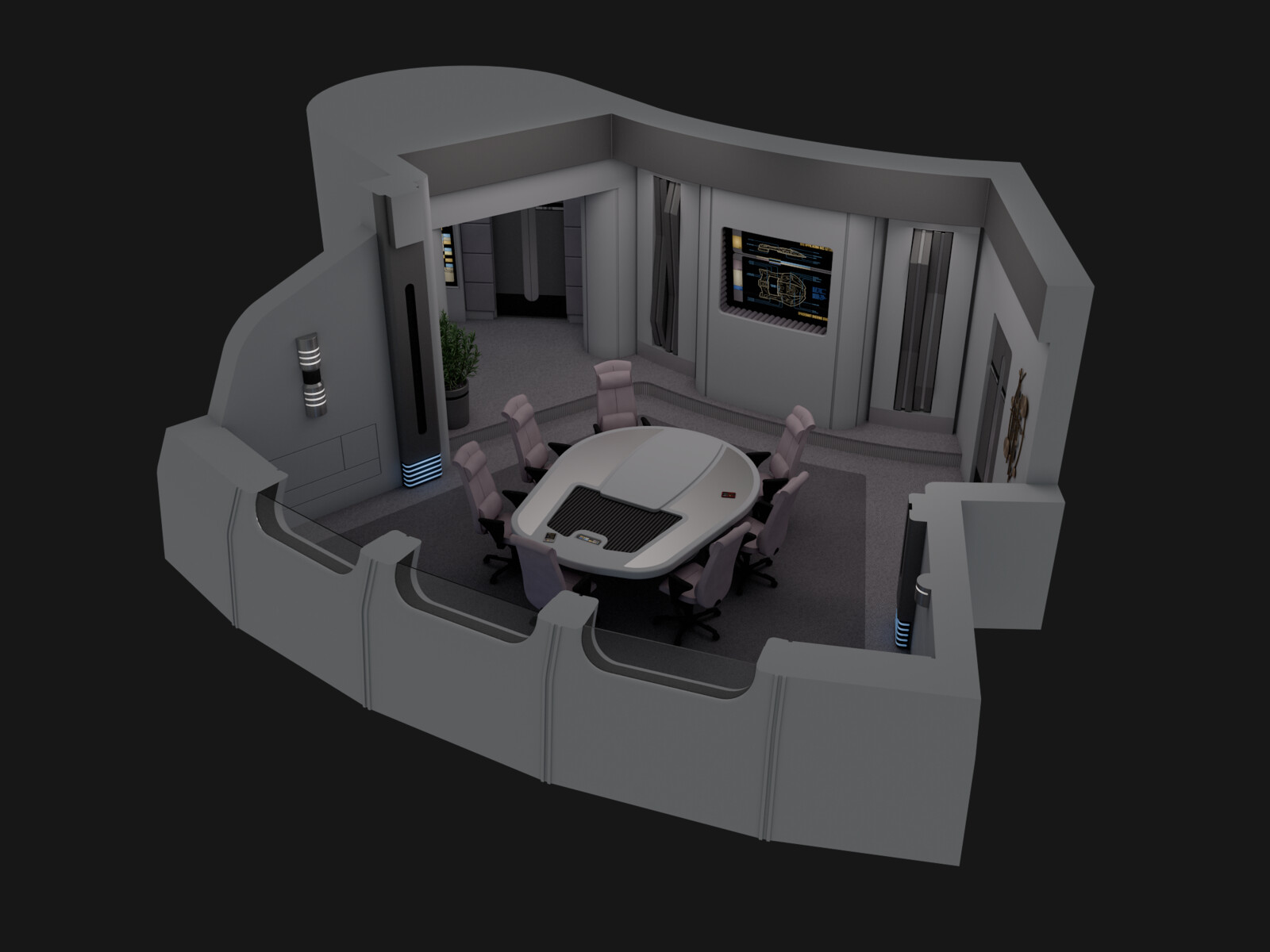 USS Appalachia - Deck 01: Briefing Room