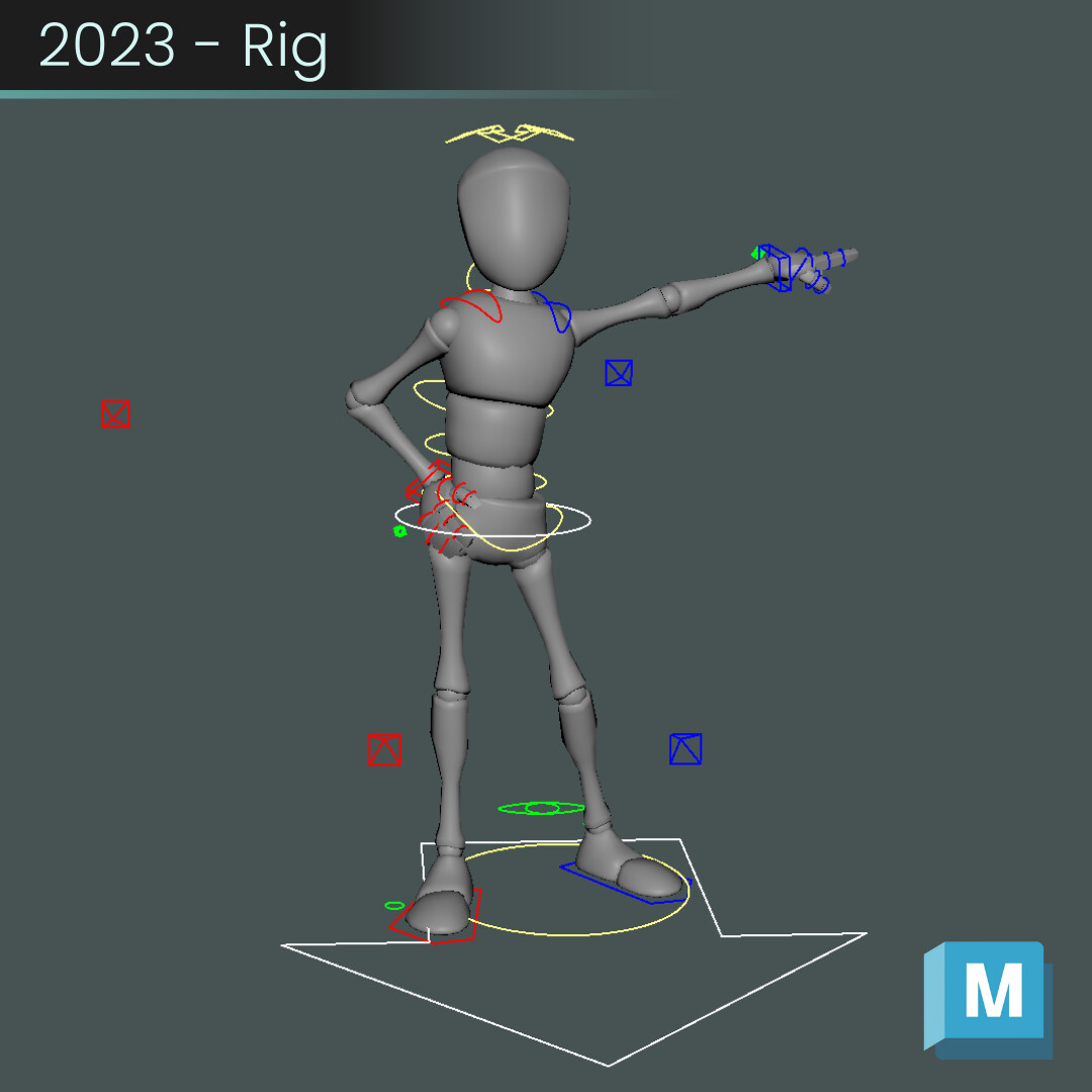 ArtStation - Bony Rig