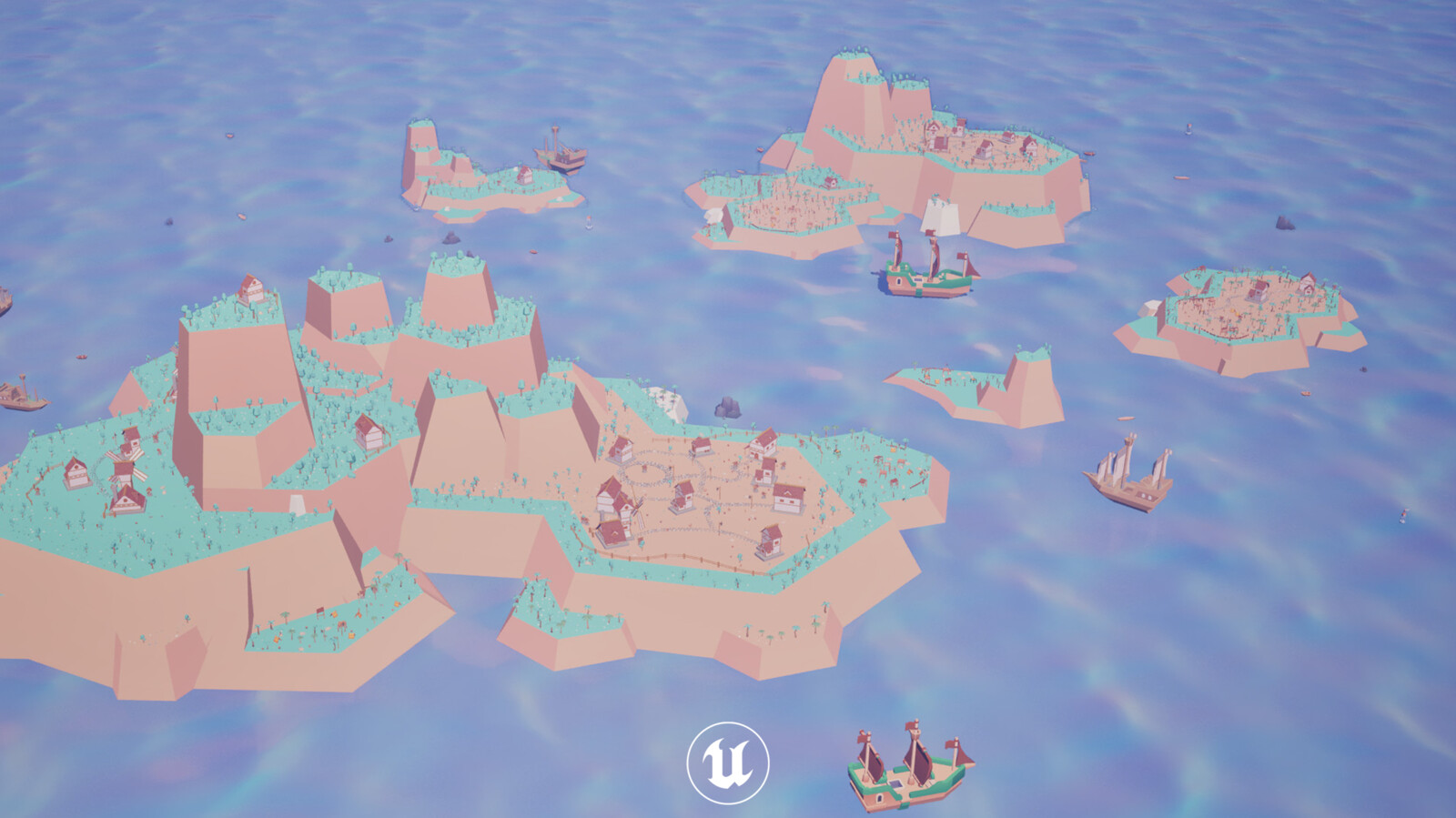 Lyre Islands - PCG Environment - Unreal