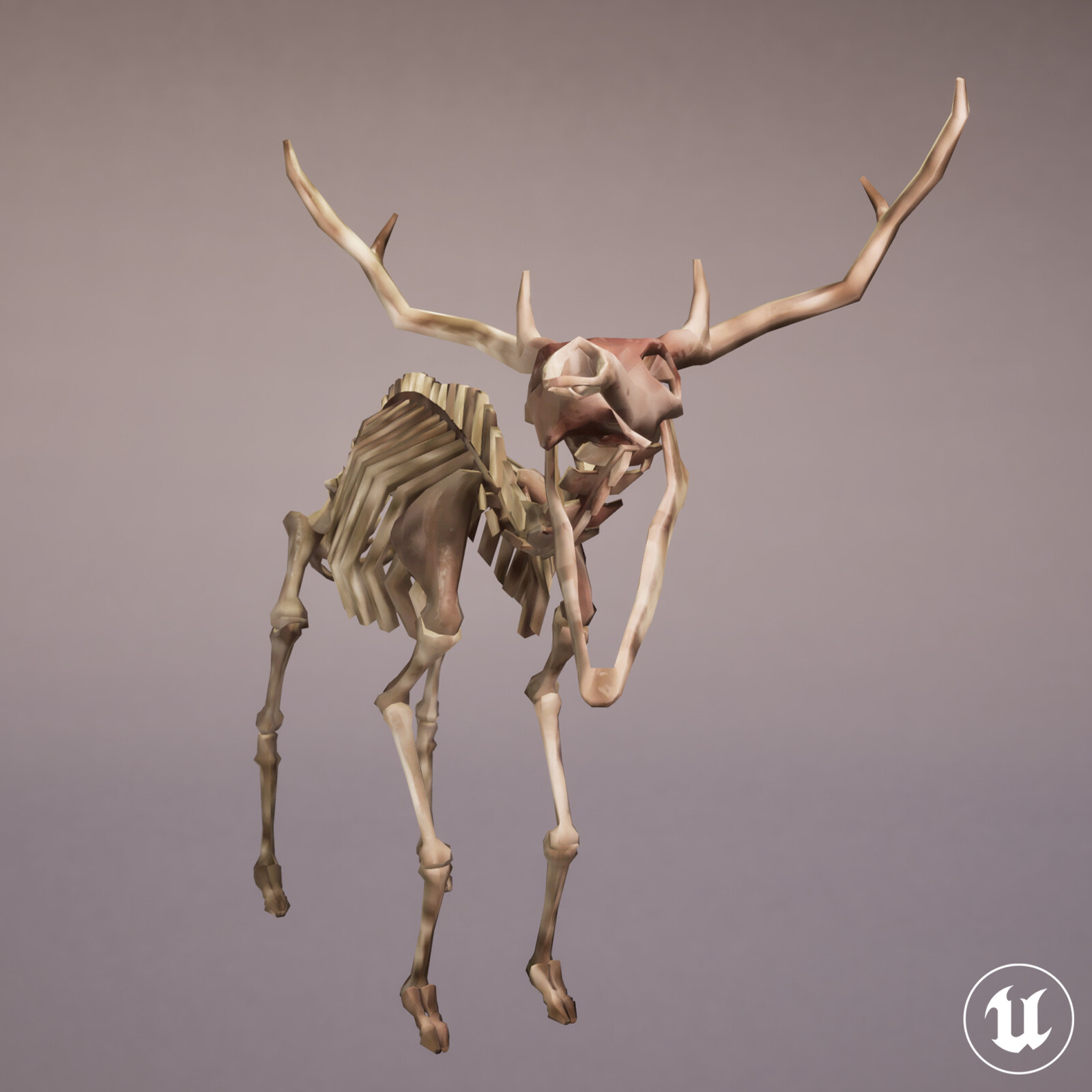 Deer Skeleton - for game Route 666