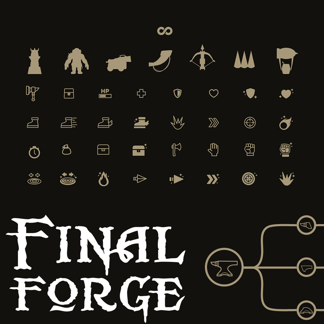 ArtStation - Final Forge | UI Art & Design