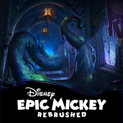 □裁断済み The Art of Disney Epic Mickey 画集 □裁断済み The Art of Disney Epic Mickey 画集 □裁断済み The