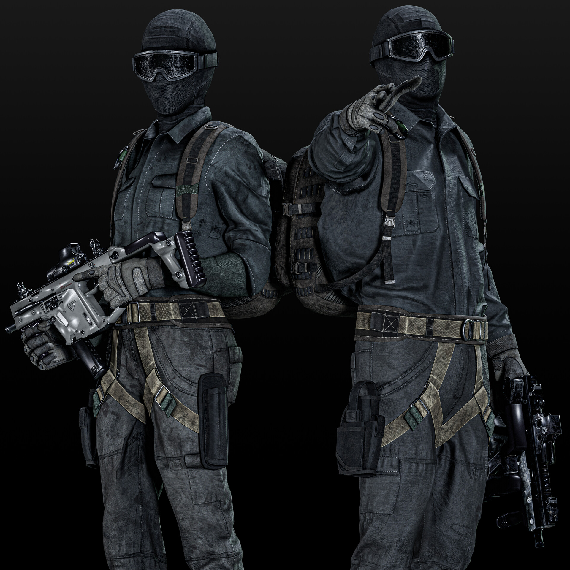ArtStation - Banshee Default Soldiers