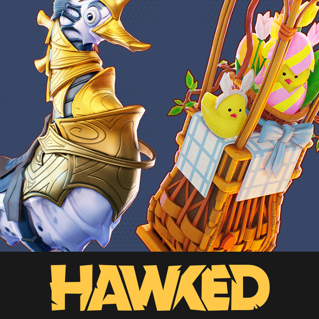 HAWKED - 3D PROPS