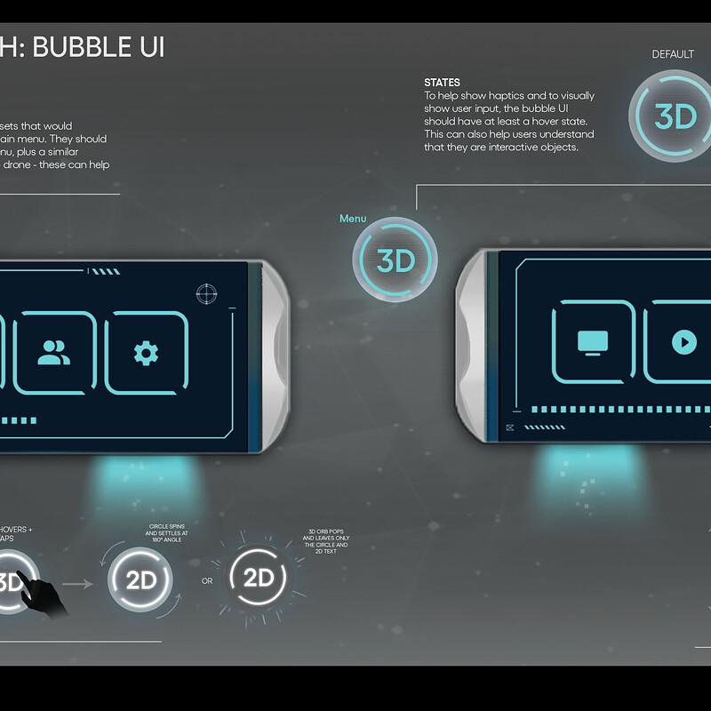 PLUTO TV: VR EXPERIENCE - DRONE/2D UI