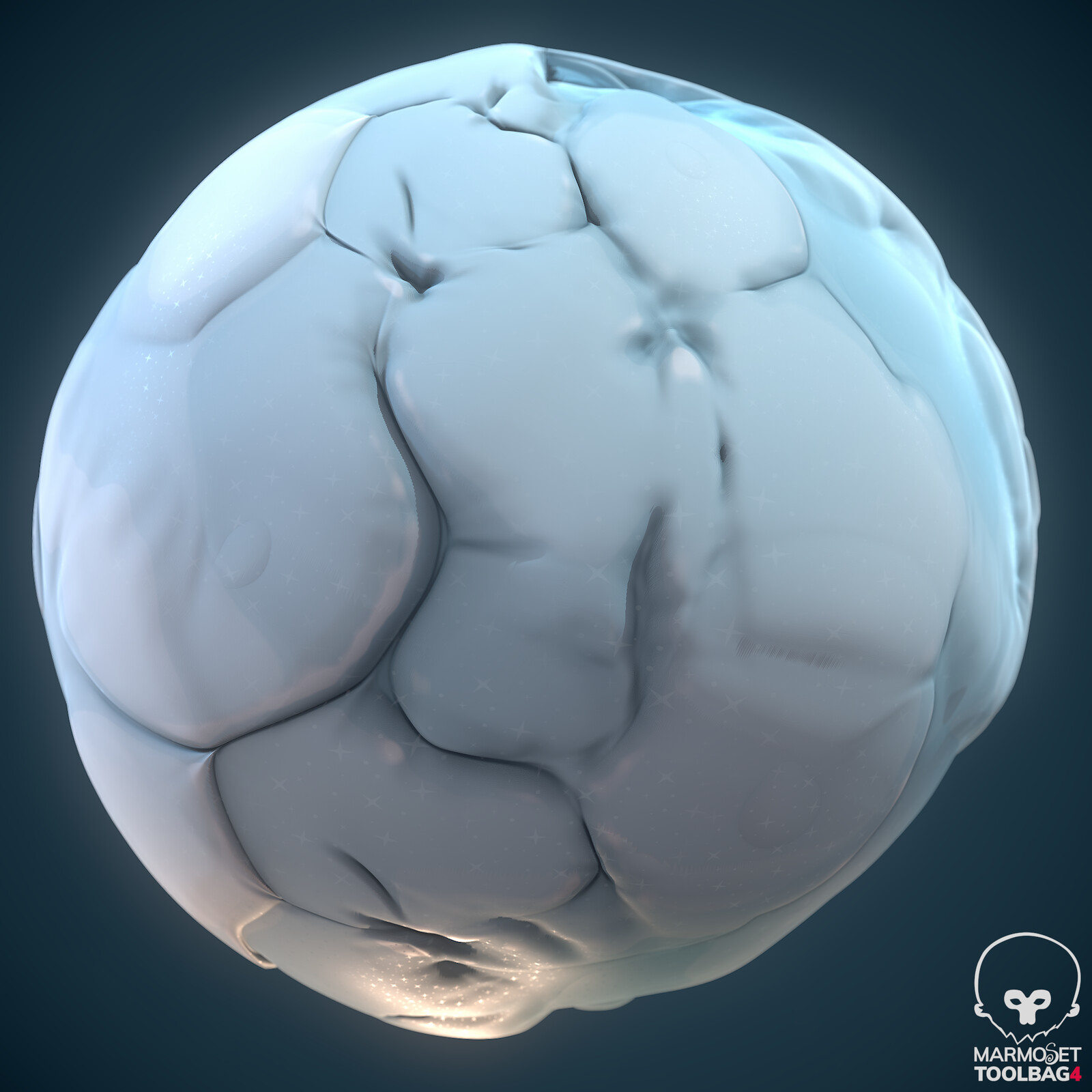 Frosthölm Outcrop Glaciers Cartoon