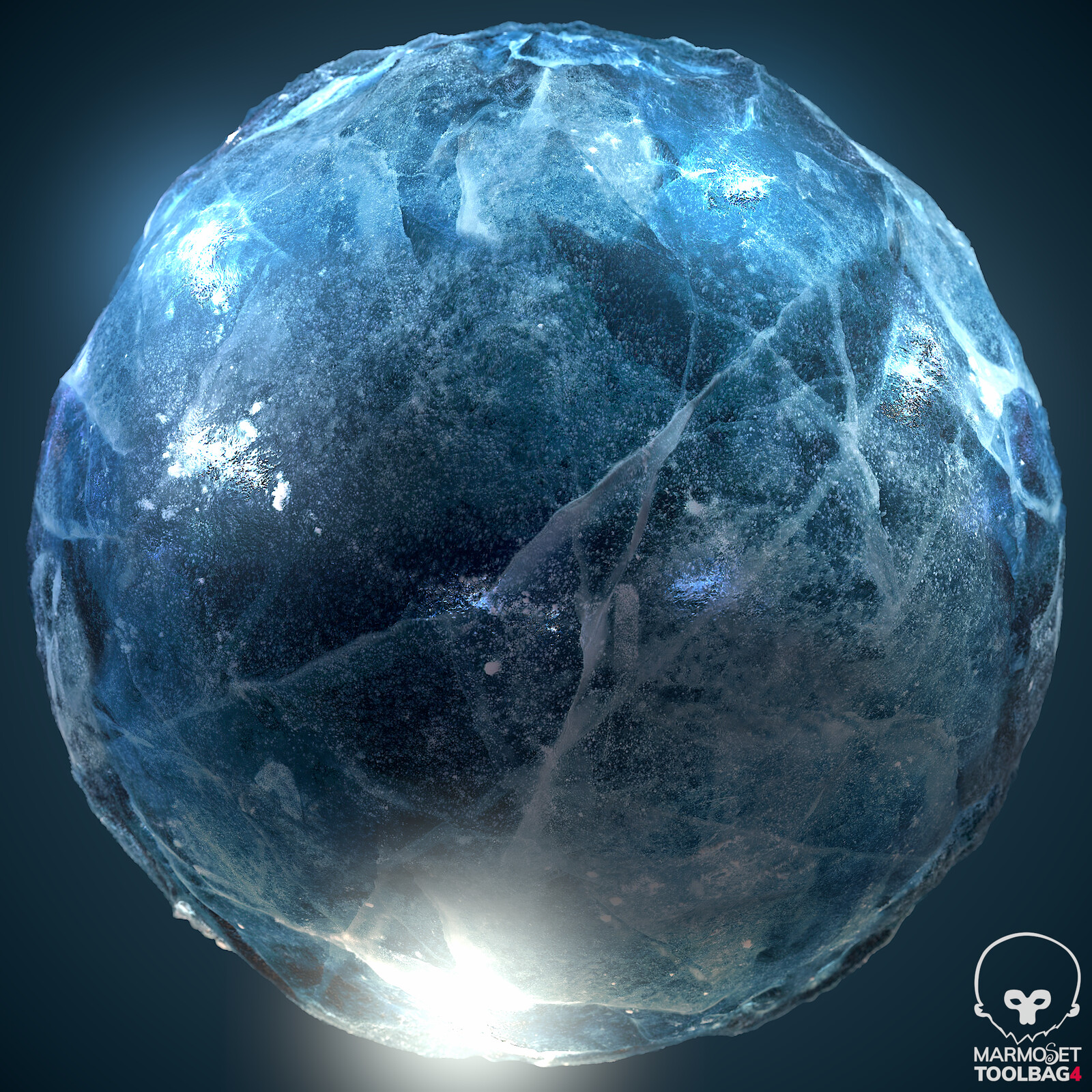 Frosthölm Ice Glaciers Realistic