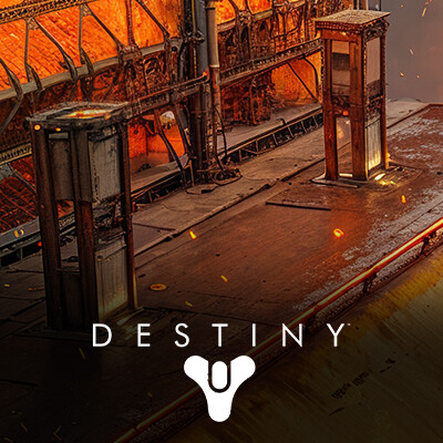 ArtStation - Destiny 7 Seraphs Tech Hallway Concept