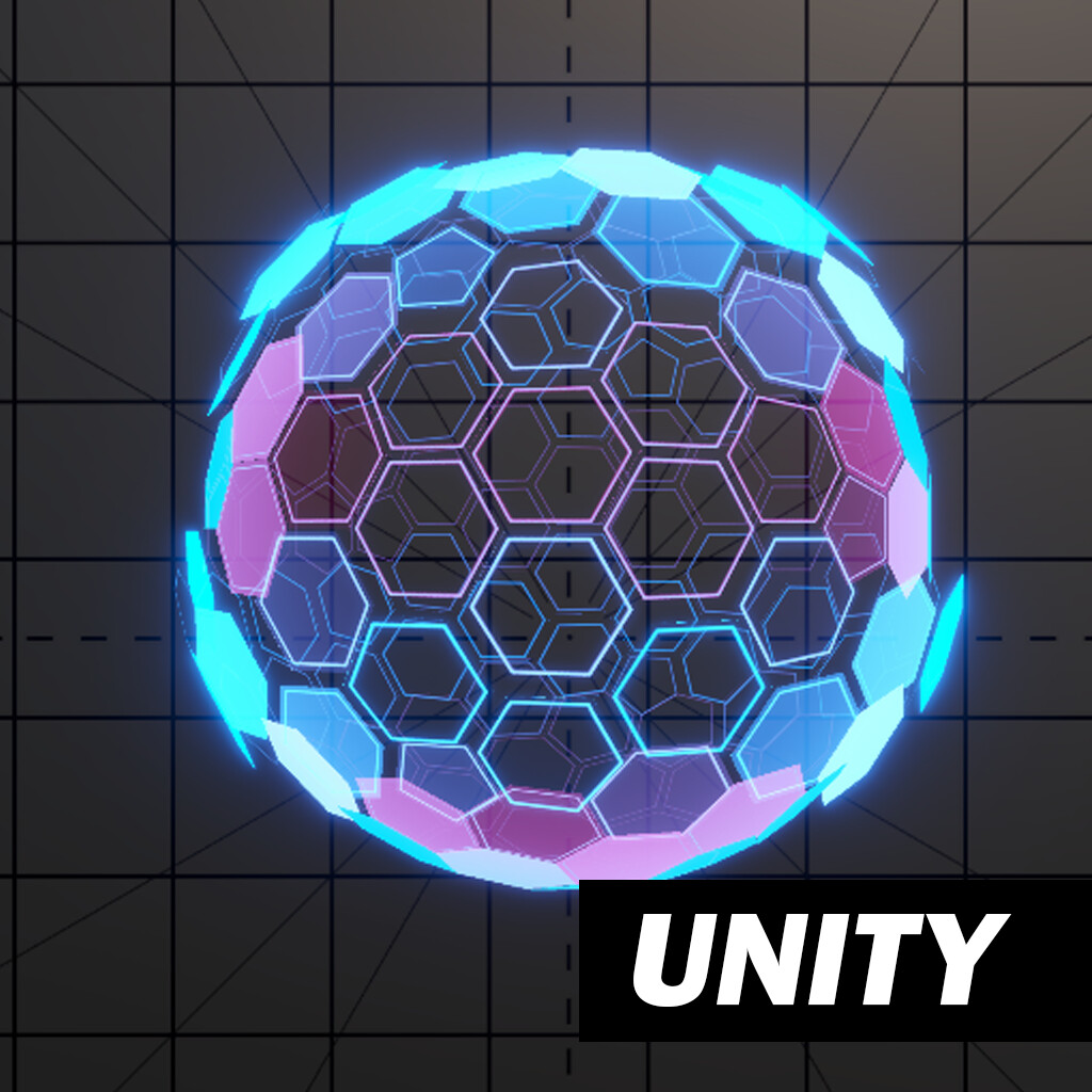 ArtStation - UNITY VFX SCI FI SHIELD