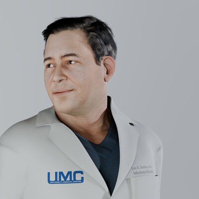 Dr. Luis H. Medina - Realtime 3D Character 