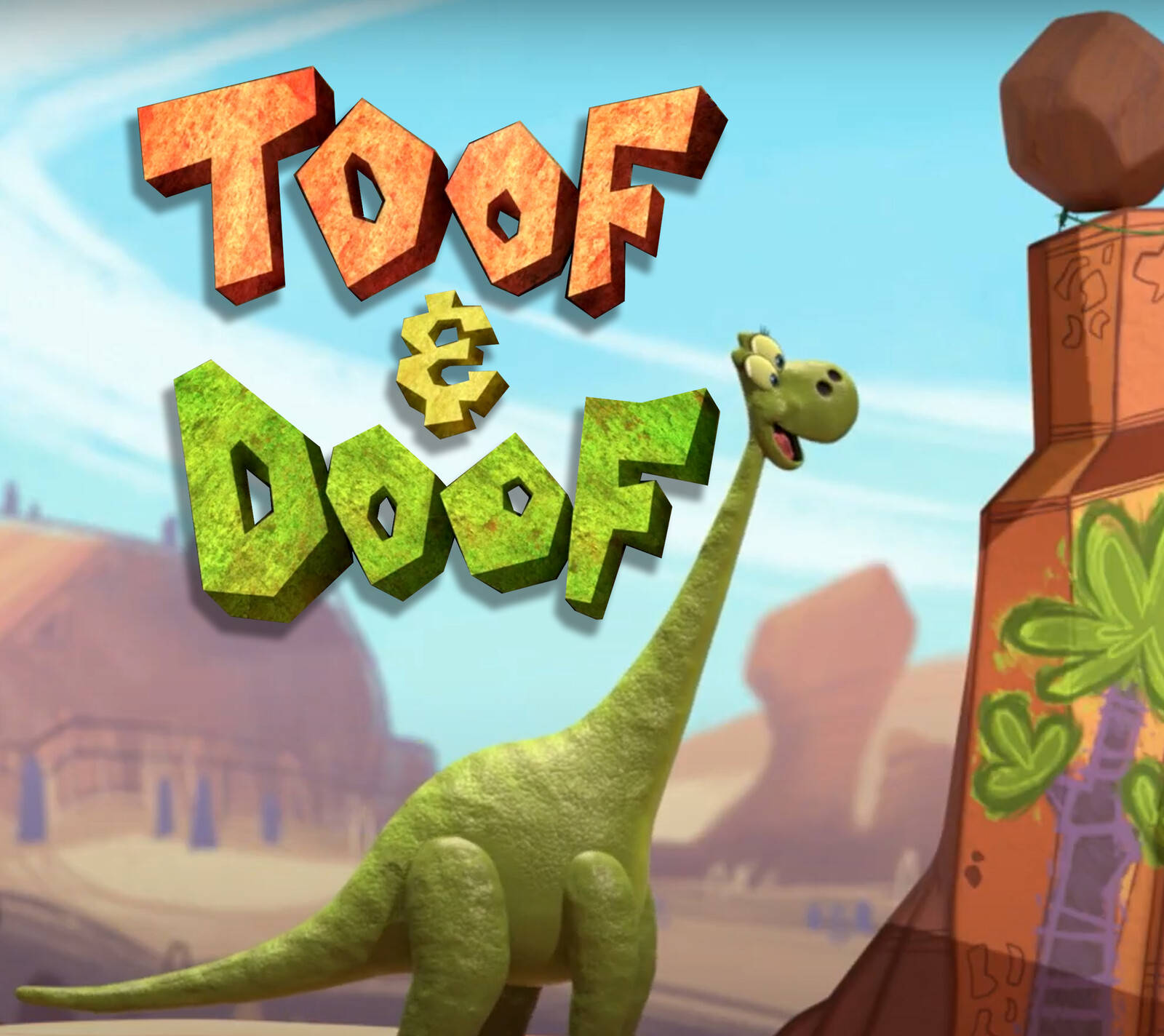 Toof &amp; Doof - Visual Development work for a 2D/3D Short series