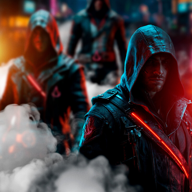 Assassin’s Creed Cyberpunk - Concept Poster