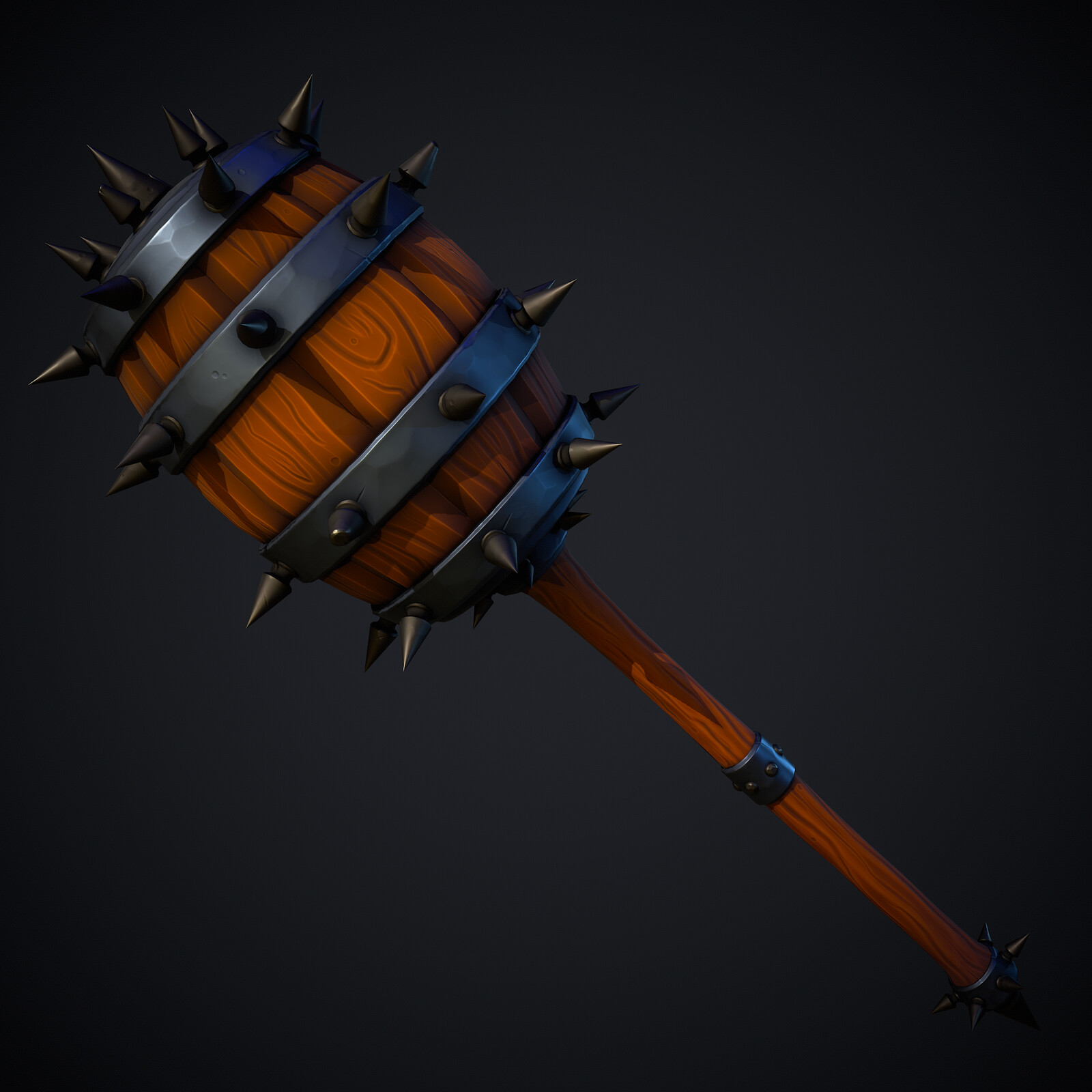 Stylized Fantasy Hammer 02