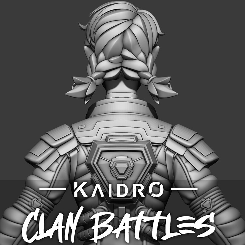 Kaidro // Emerald Hand Female Pilot NFT - high poly