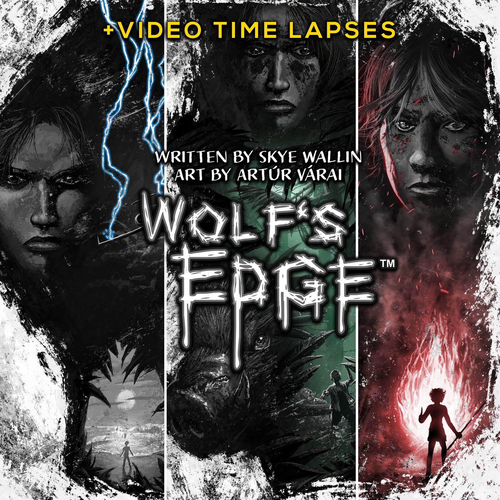 Wolf's Edge Cover 1 - 3 + Timelapse Videos