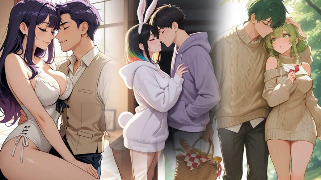 4K Anime Reference Art for Artists and Enthusiasts - 525 Anime Couple ...