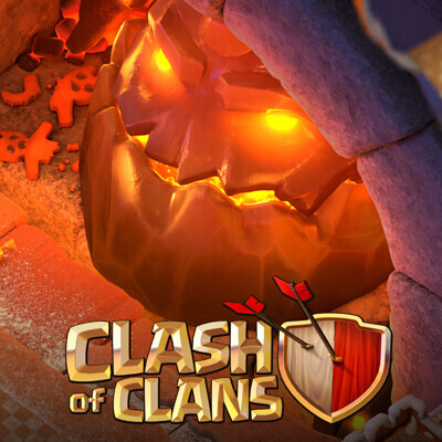 Clash of Clans - Gingerbread Scenery