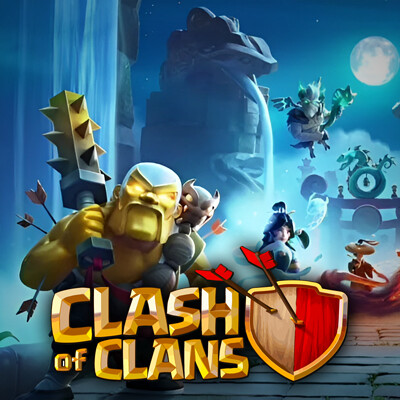 Clash of Clans - Year of the snake scenary