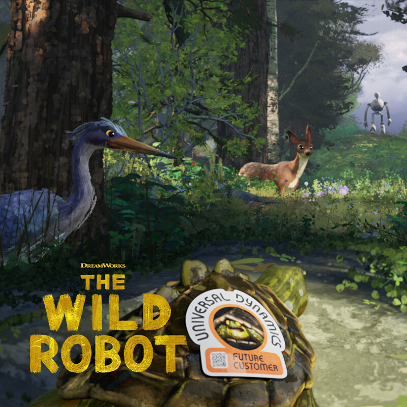 Other Environments and Props Look Dev - The Wild Robot