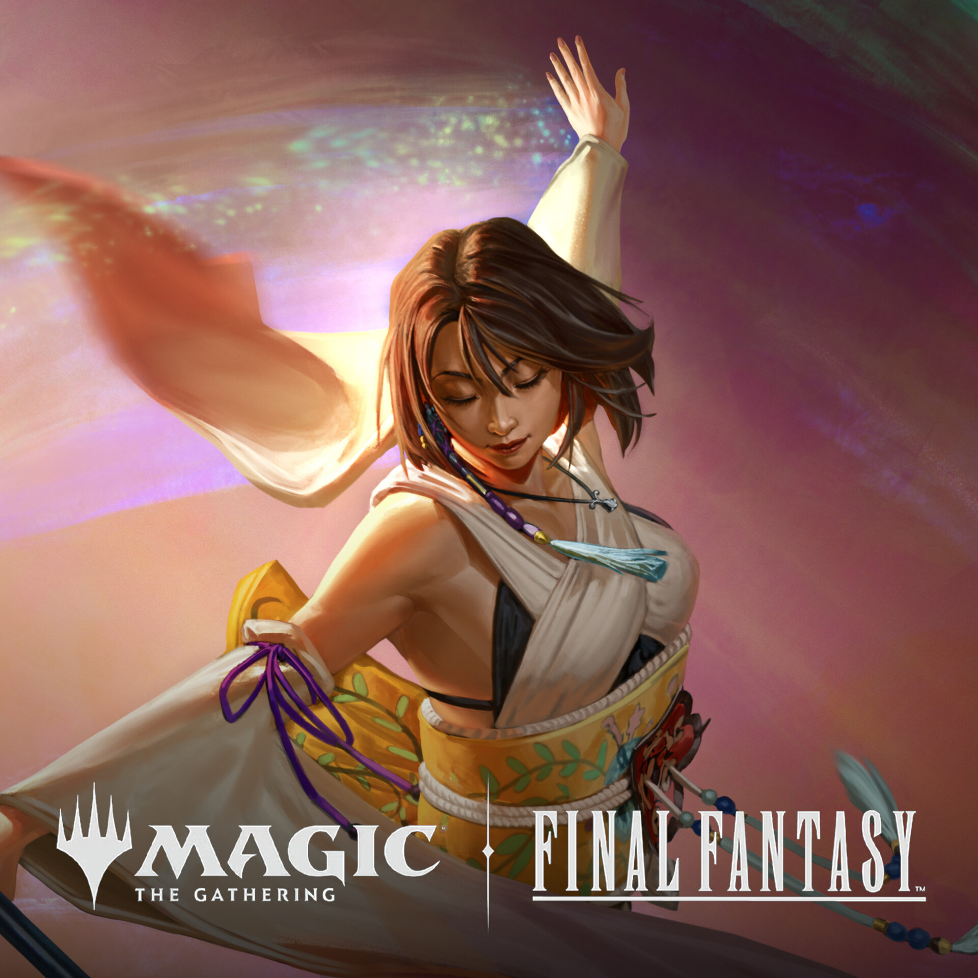ArtStation - Yuna, Grand Summoner - MTG x Final Fantasy