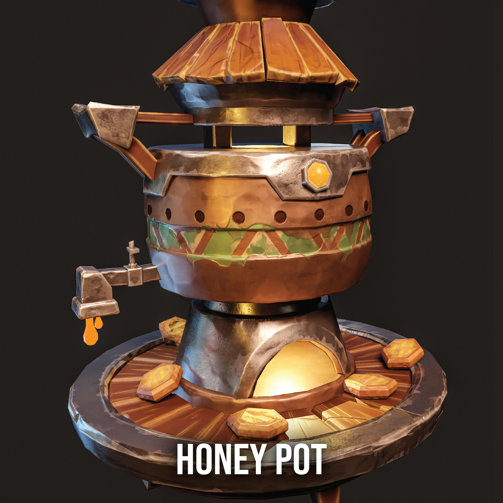 'Honey Pot' Prop, concept by Adam Torn