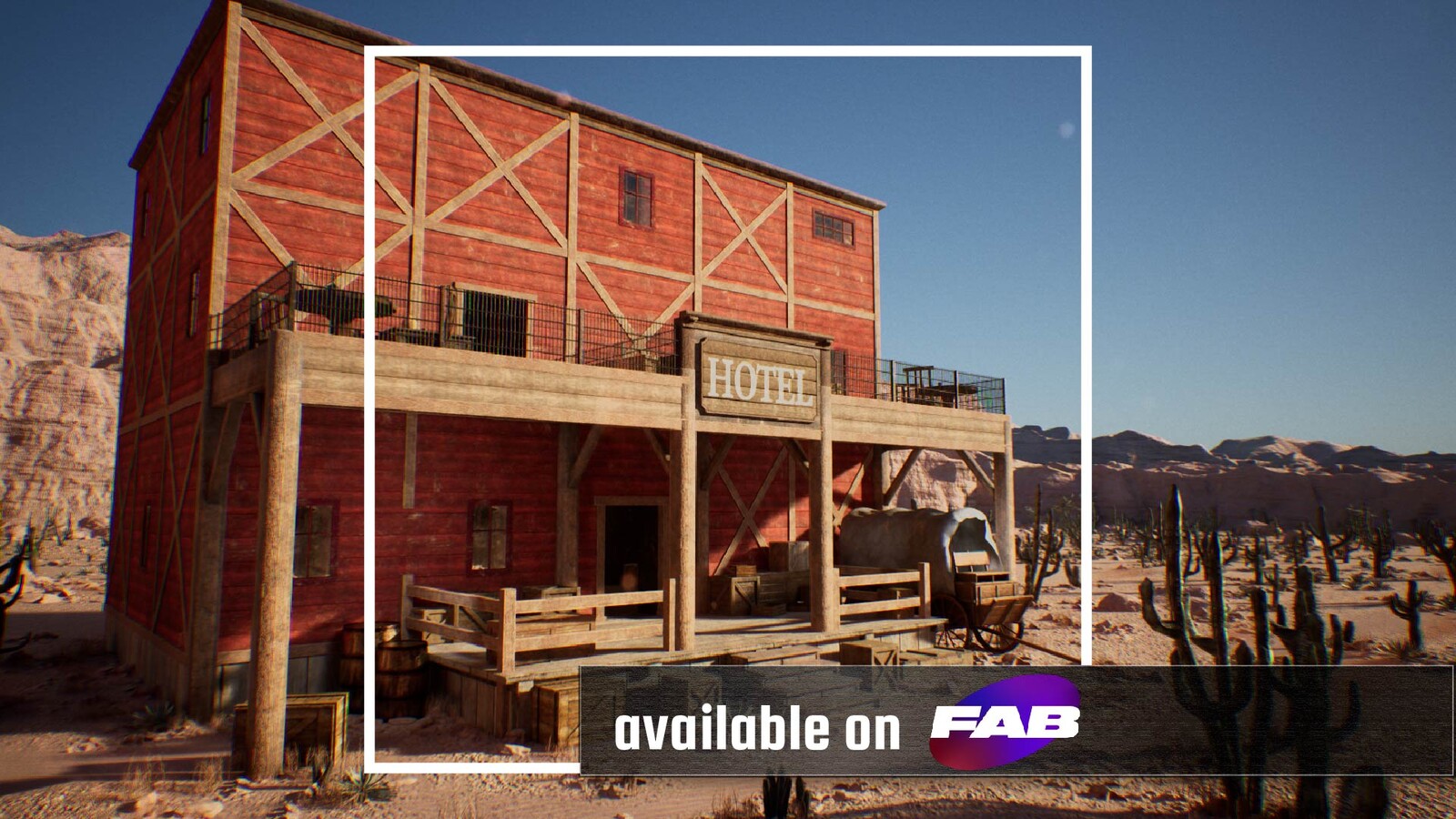 Wild West Hotel / 128 Assets 