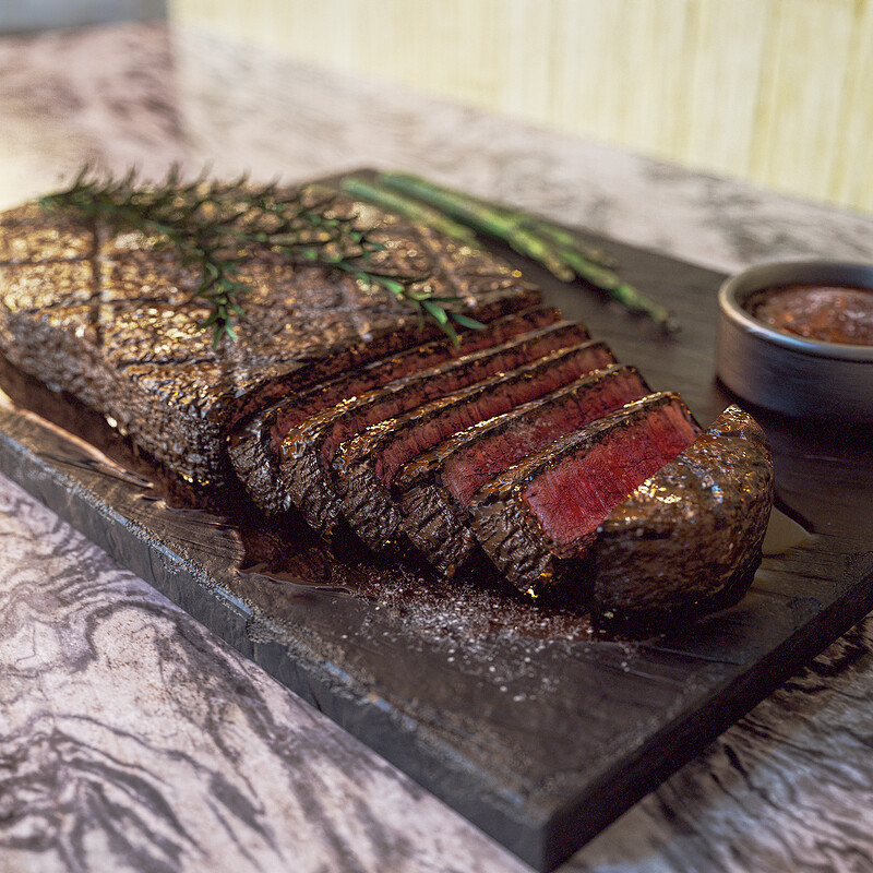 A Perfect Cut of Ribeye Steak