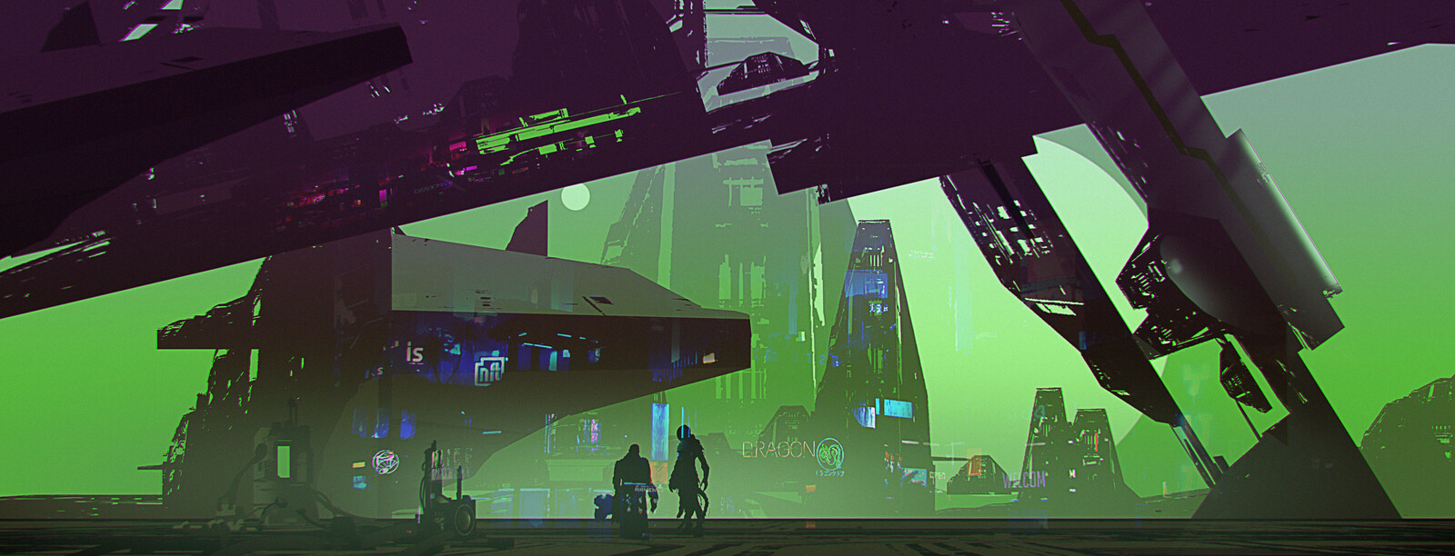 Environment &amp; Character Design Thumbnails