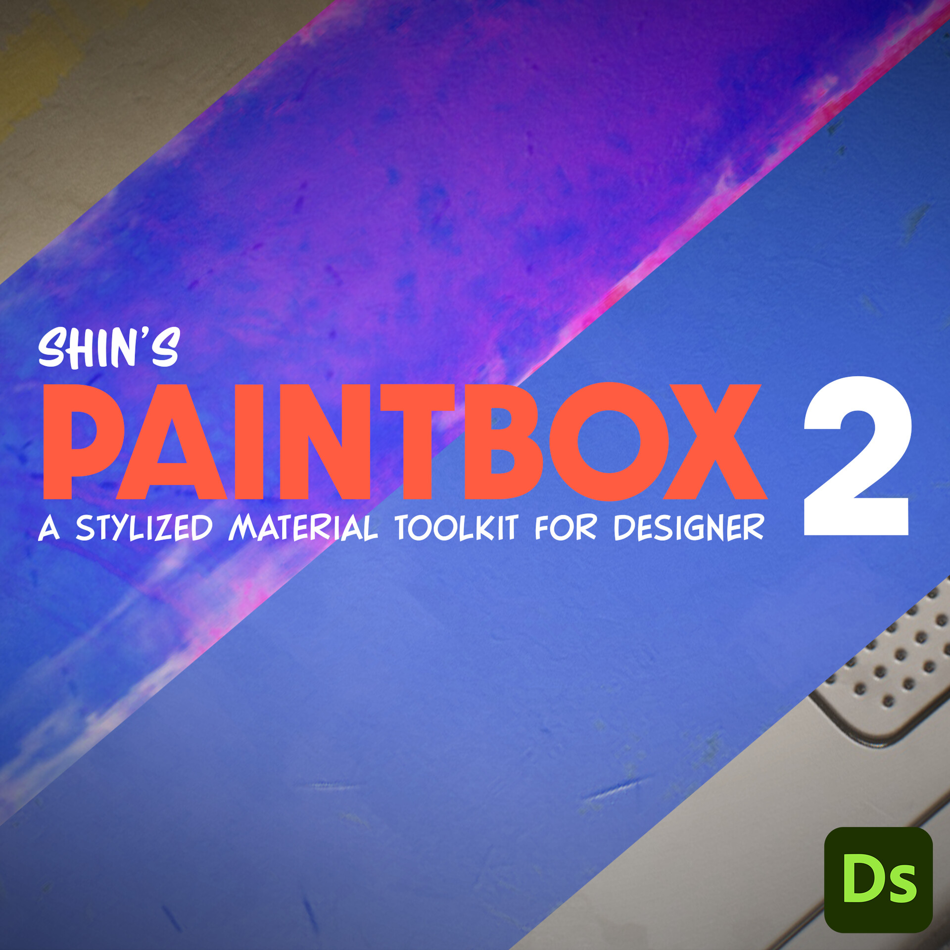 ArtStation - PAINTBOX 2 - A Stylized Material Toolkit for Substance ...