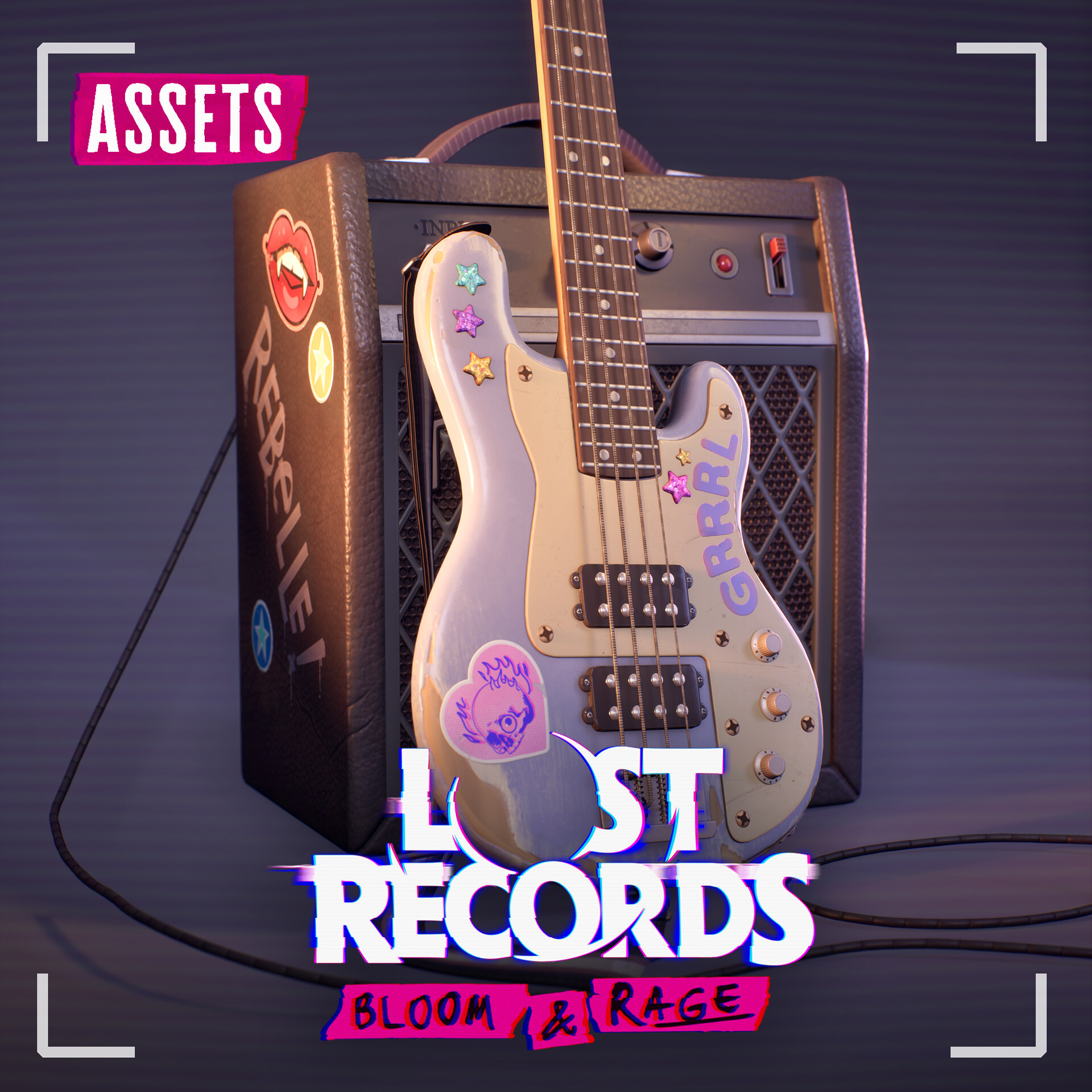 ArtStation - [Lost Records] Instruments and Speakers