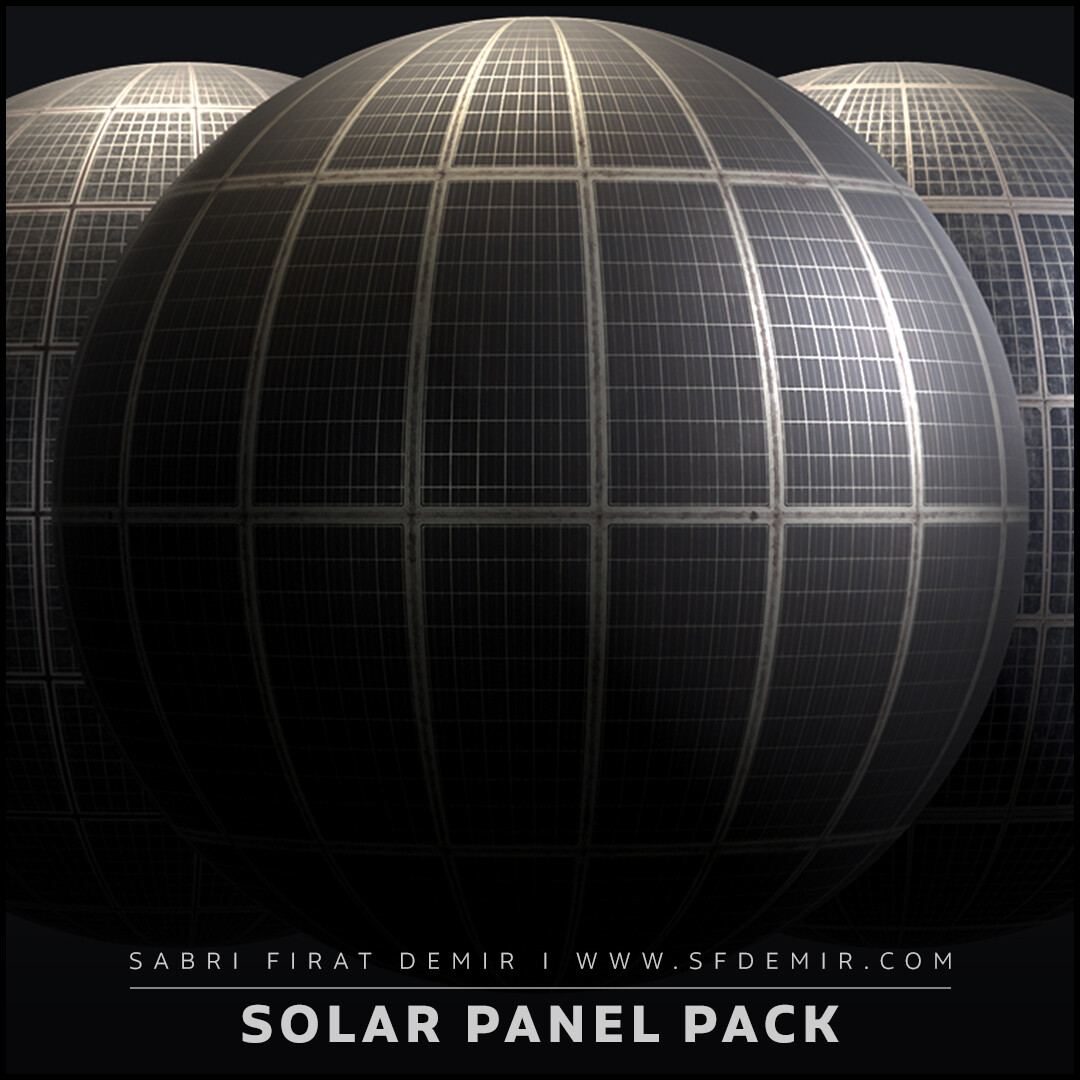 Solar Panel Material Pack Vol 02