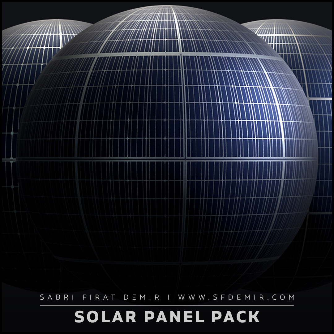 Solar Panel Material Pack Vol 03