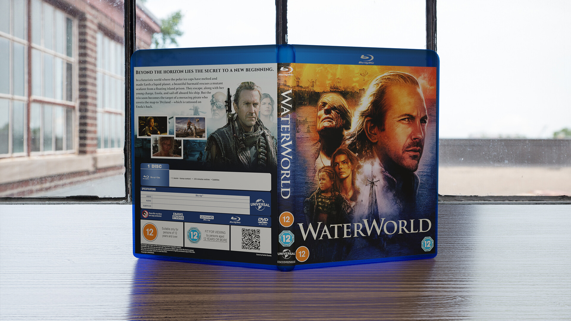 ArtStation - Waterworld (1995) Custom Blu-ray Cover