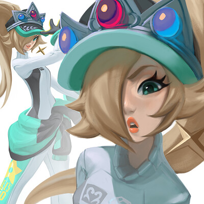 Mario Kart World - Rosalina Fan Art