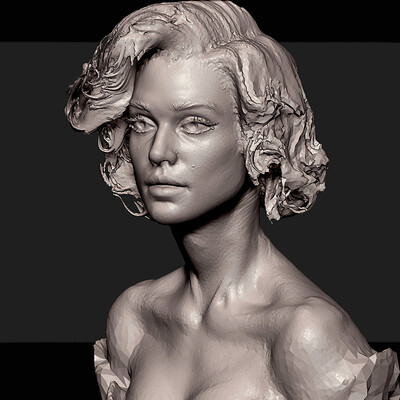 Zbrush Sculptures - Timelapse