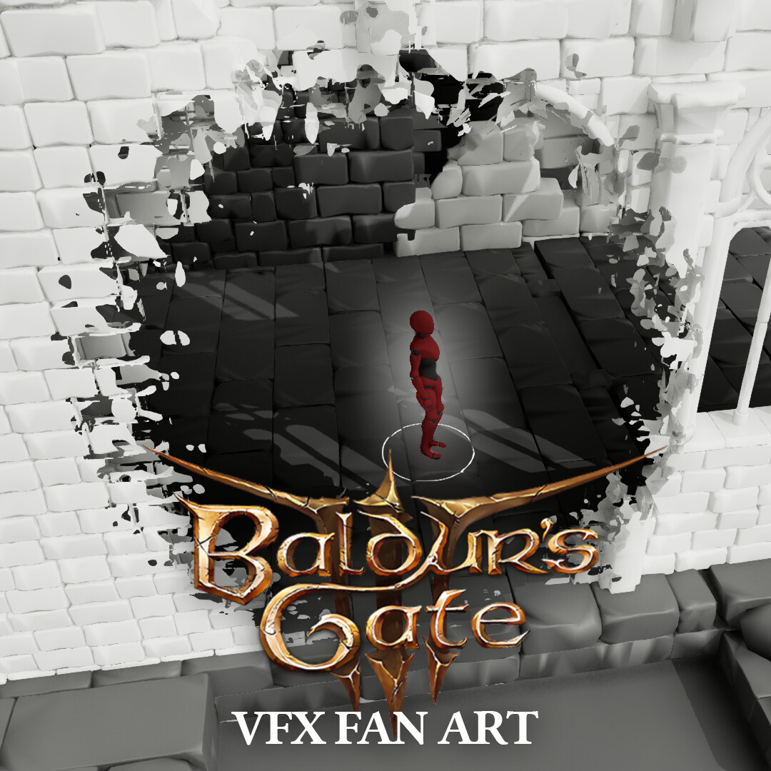 Occlusion Cutout Shader - Inspired by Baldur's Gate III