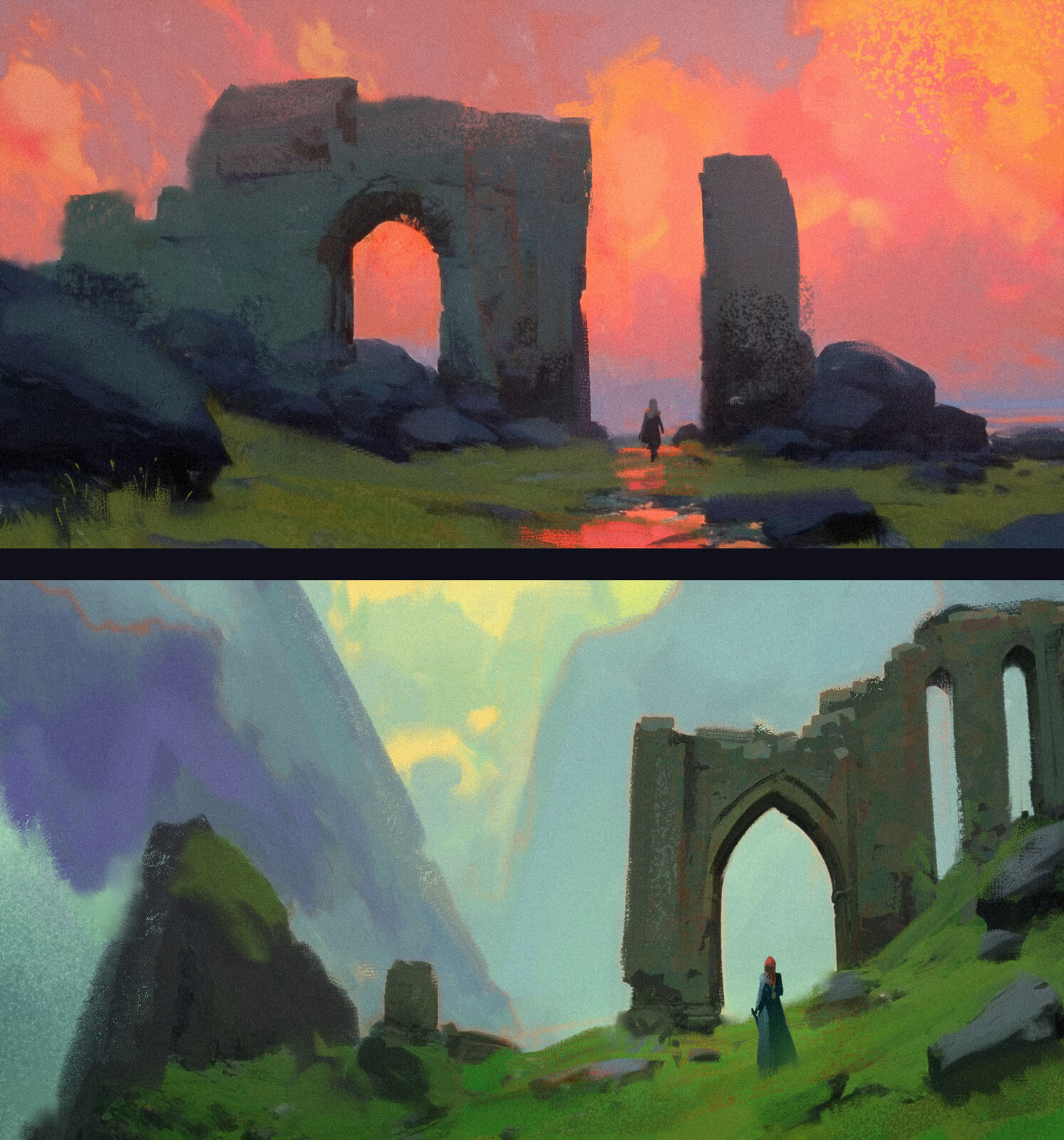 color sketches