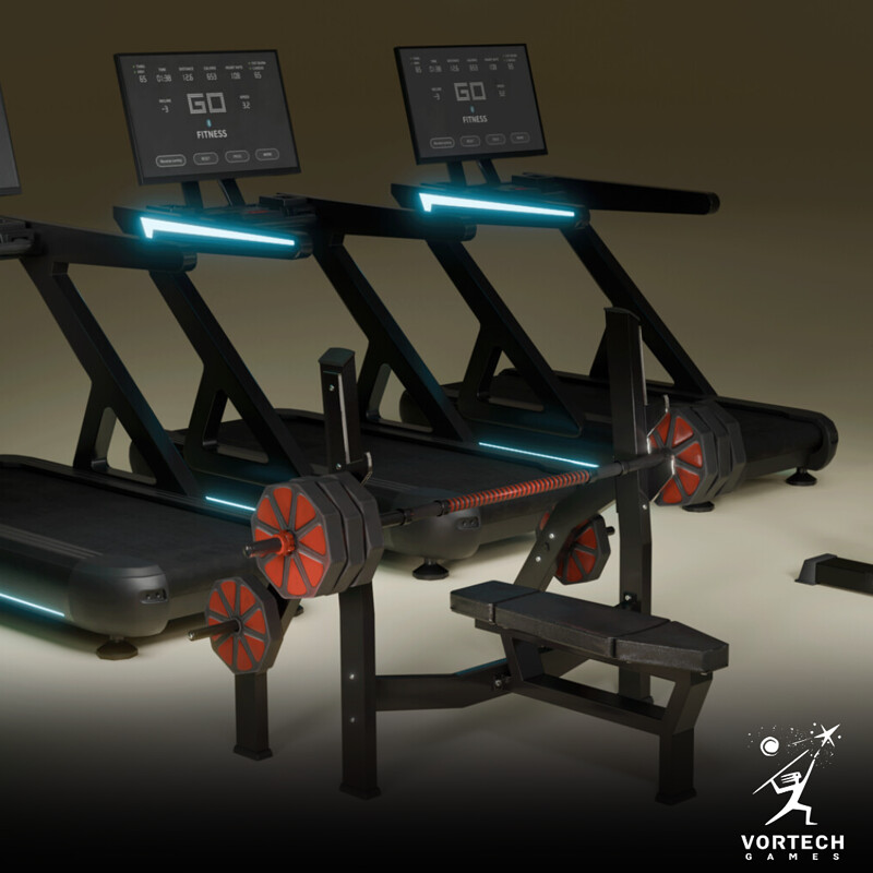 Sports equipment in a Sci-Fi setting